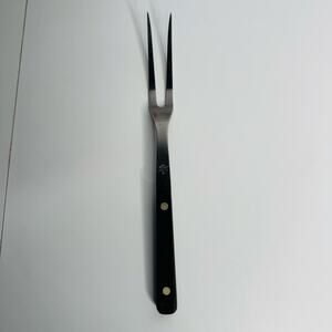 Vintage Flint Arrowhead Meat Fork Stainless Steel Riveted Composite Handle USA